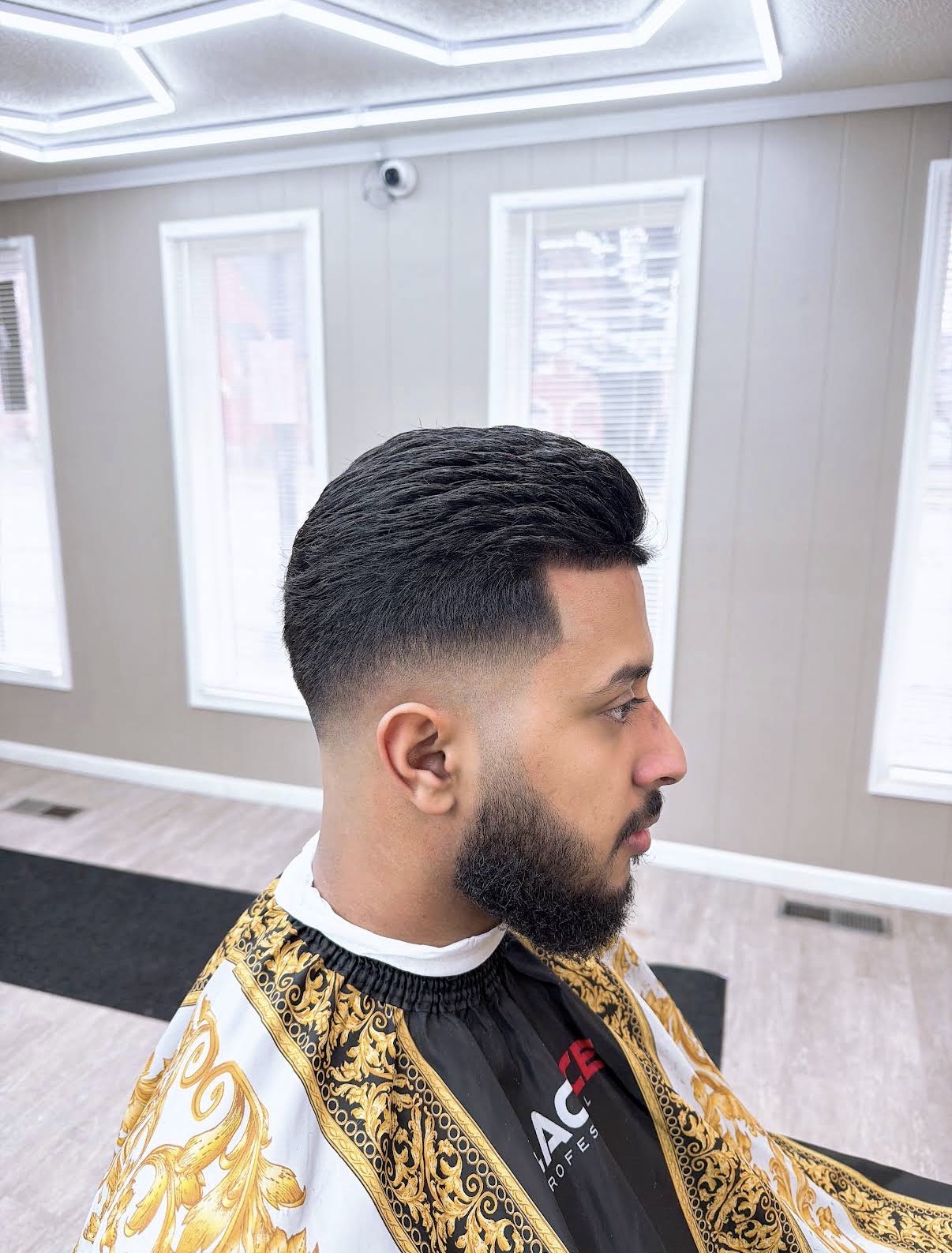 Classic tapered gentleman's cut styled back
